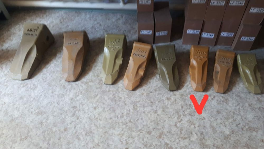 Коронки на экскаватор