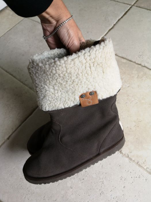 Cizme Ugg piele Calvin Klein