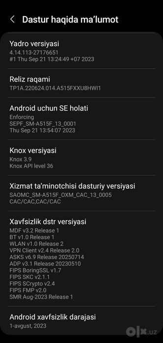 Samsung A51 sotiladi