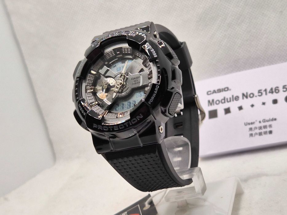 Ceas SPORT Casio g shock gm110 metal ,Black NOU , Garantie 2 ani