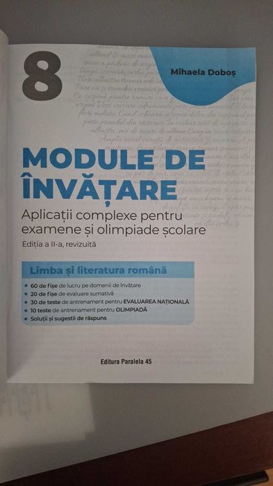 Culegere romana evaluarea nationala 2026