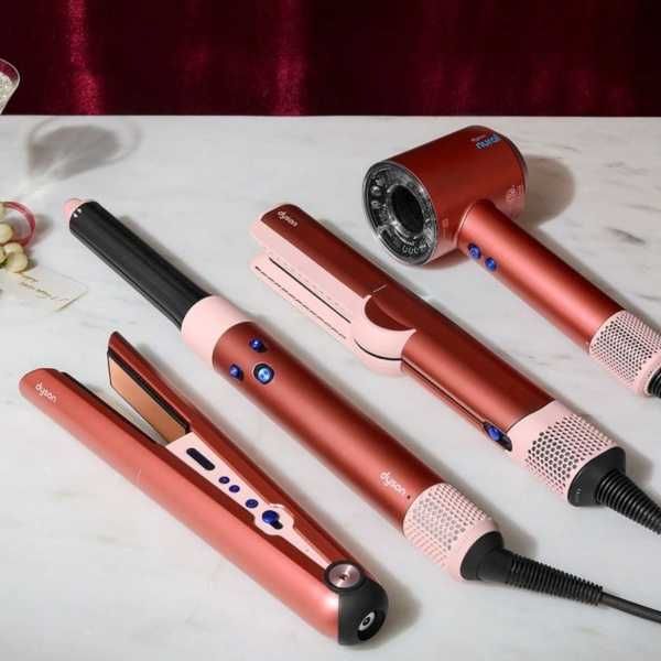 Dyson styler strawberry bronze blush pink клубничный бронзовый/розовый