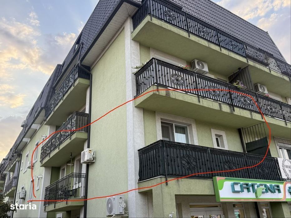 Apartament giroc central loc de parcare