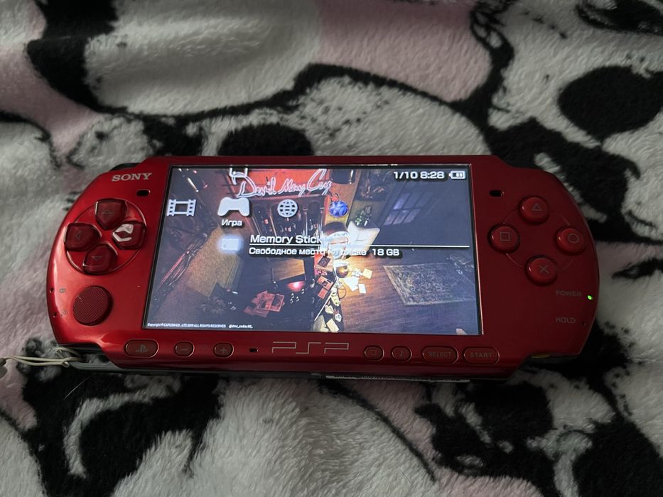 PSP3000 Редкая Красная
