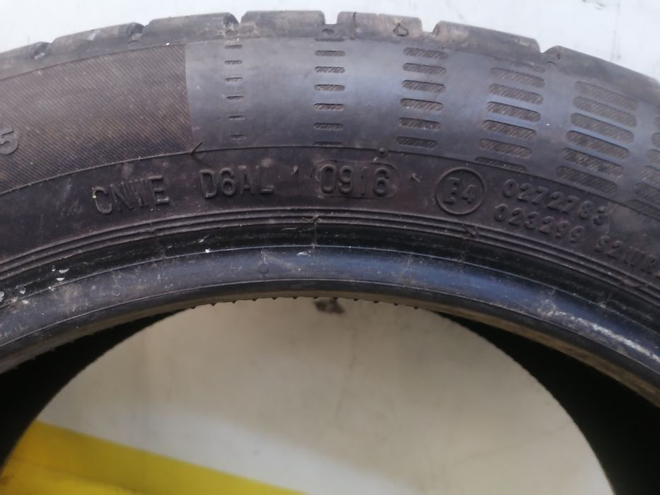 205/45/16 2*Continental vara 83h dot 0916.  6,,47mm