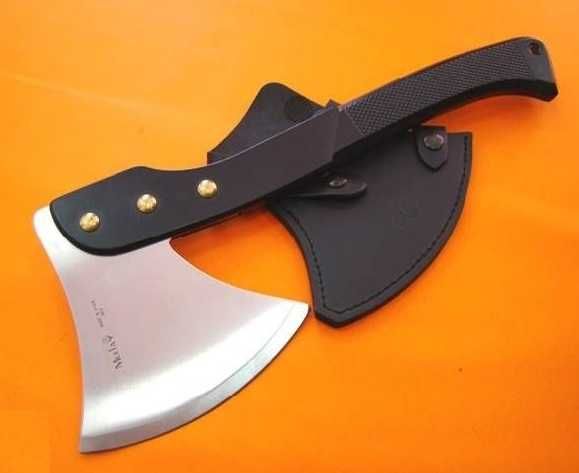 Испанска брадвичка MUELA HA-W с кожен калъф Брадва за туризъм