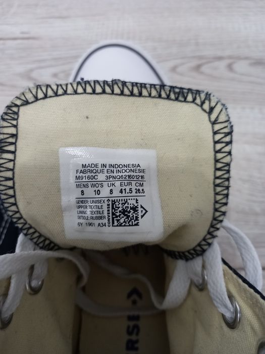 Teniși Converse Albi și Negri