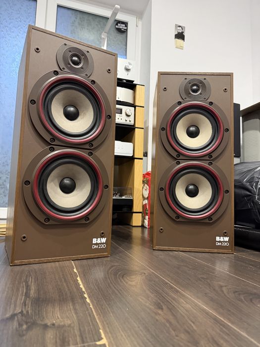 Boxe Bowers&Wilkins DM-220/Difz De 20Cm/8”/Made In England/30Kg/Perechea