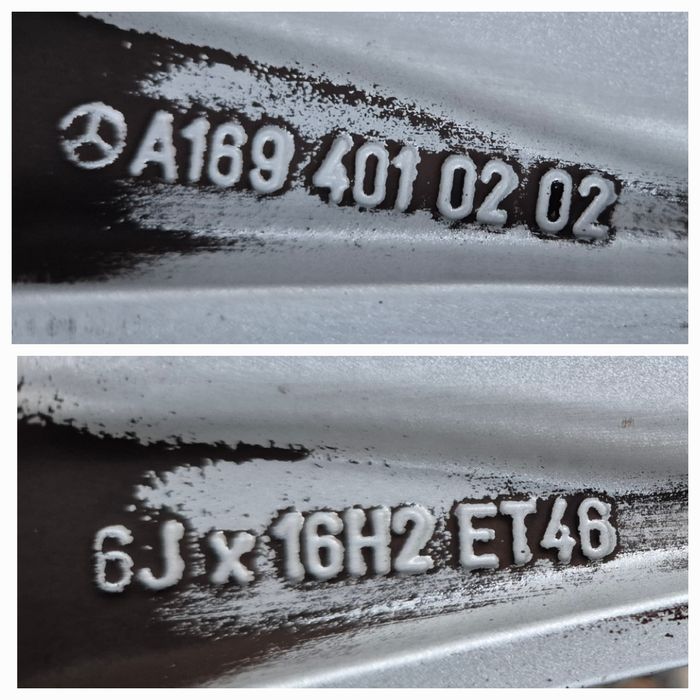 Оригинални джанти Мерцедес 5/112 Mercedes A classe,B klasse 5x112