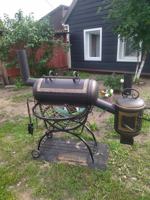 Продам мангал 2в1.  Новый