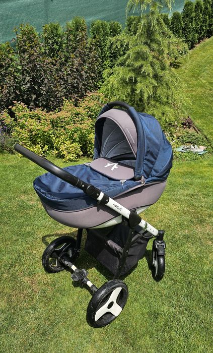 Комбинирана количка 2в1 PRO AIR Amelis, петрол