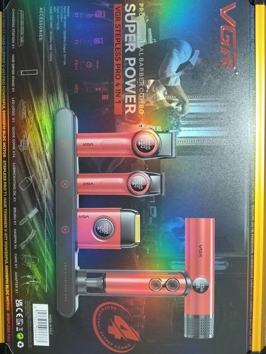 VGR Professional Berber Combo