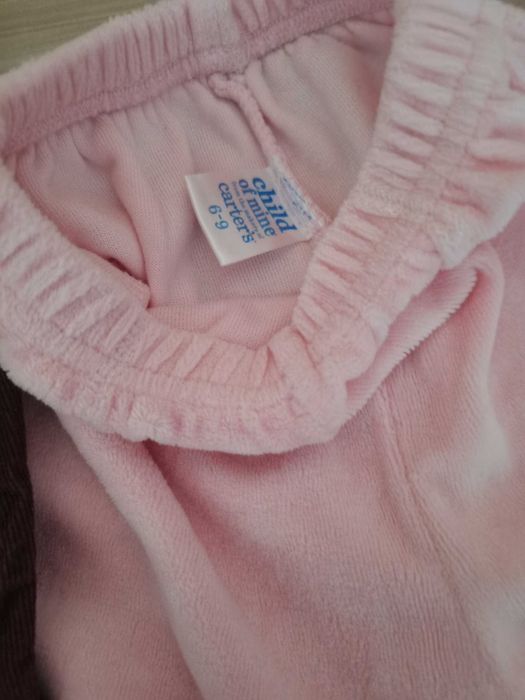 Set Craciun+pantaloni+bluza 6-9 luni