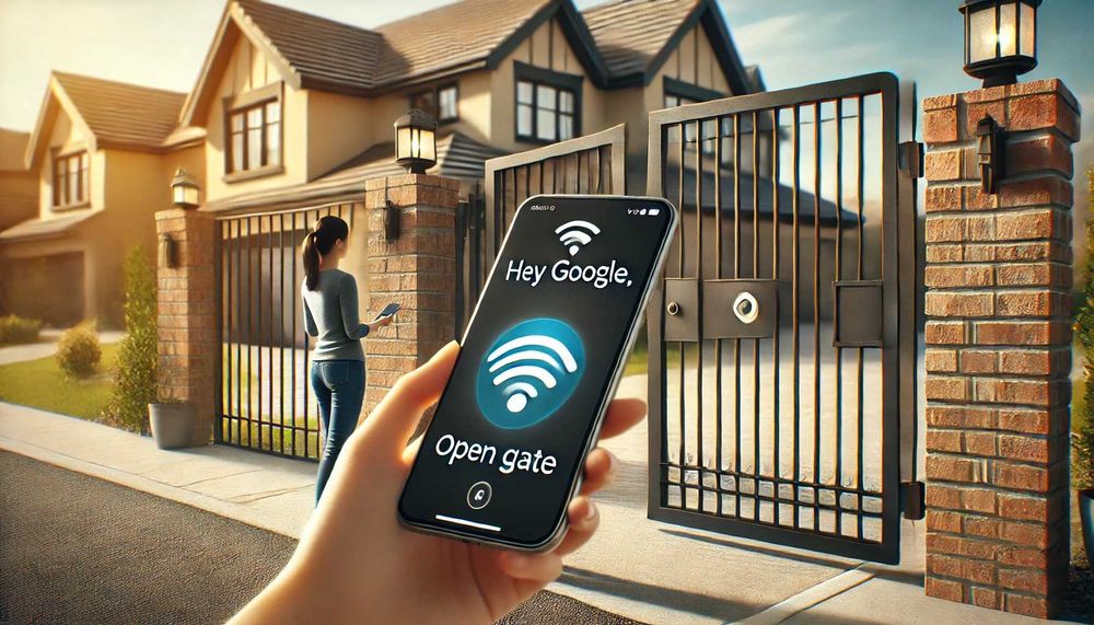 Deschide portile prin Comanda vocala, Wi-Fi sau din aplicatie; Iasi