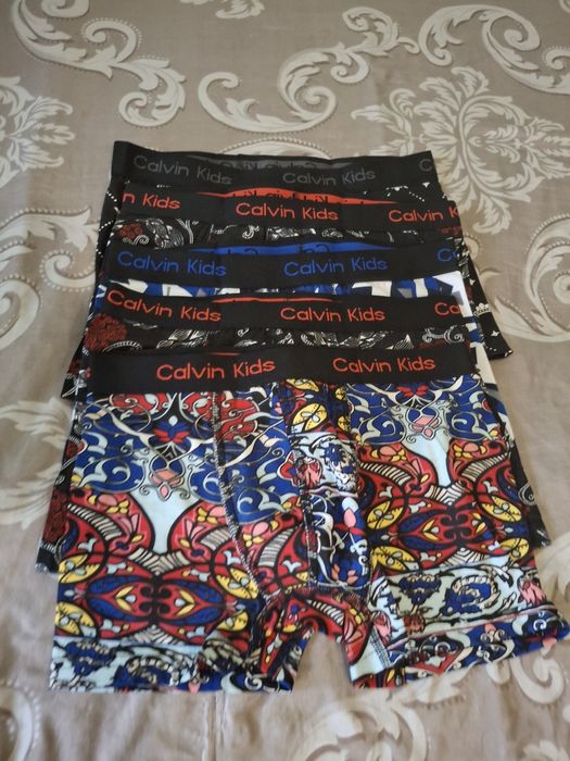 Set 5 perechi Boxeri copii lenjerie intima copii