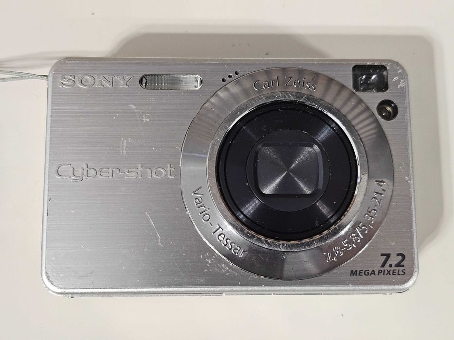 Y2K Aparat foto digital compact Sony W110 7.2MP 4x Zoom