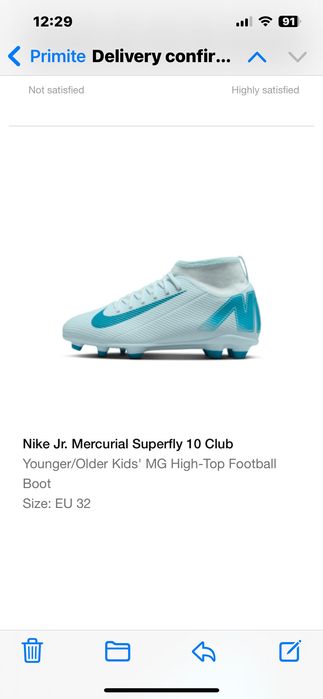 Ghete de fotbal copii marimea 32