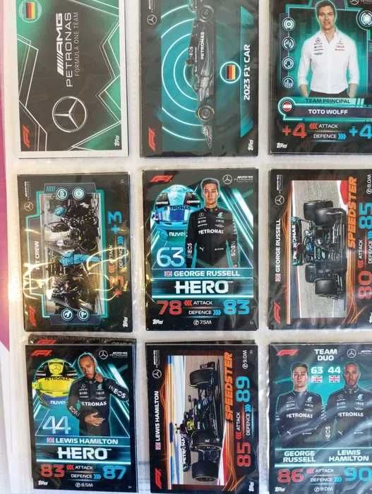 Карти Topps Turbo Attax Formula 1 F1 2023 SET - последен комплект