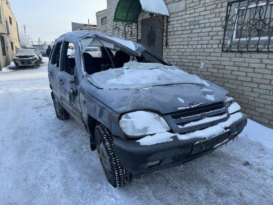 В разборе нива шеврале