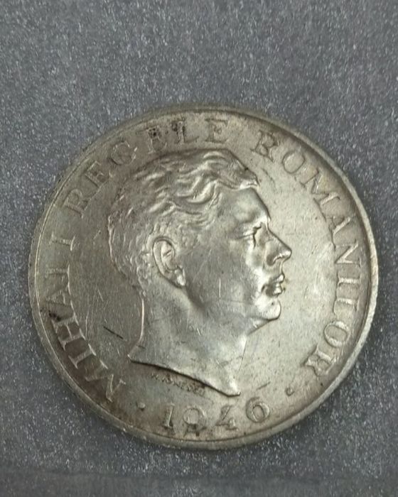 Moneda argint 100000 lei 1946 Regele Mihai (schimb cu Ceas mecanic)