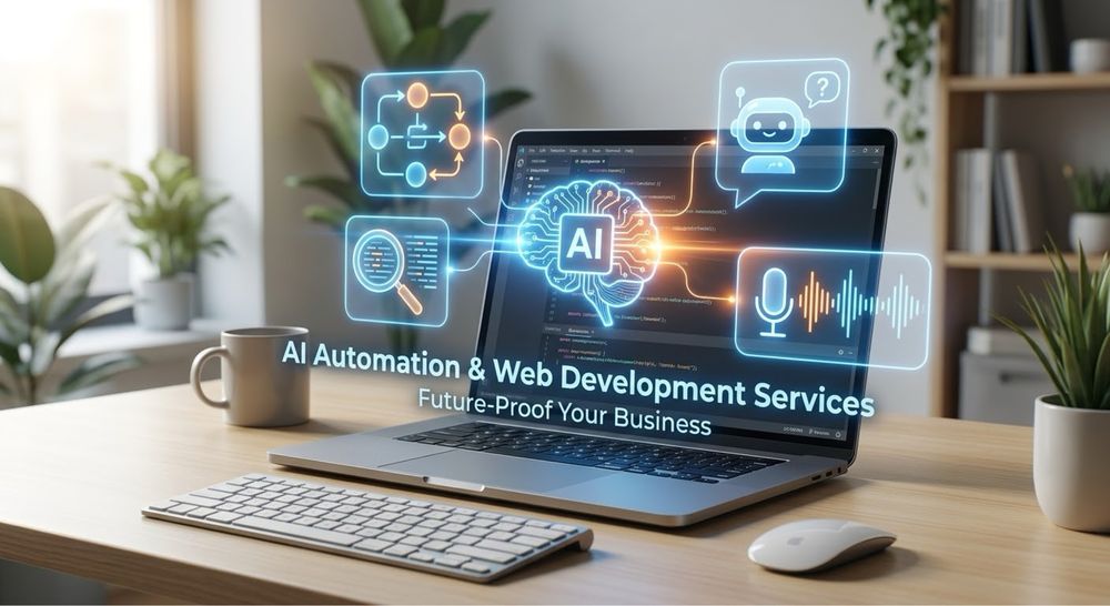 Creare Aplicații Web, Automatizări și Soluții Inteligență Artificială
