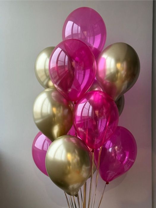 Воздушные шары, цифры, фигуры