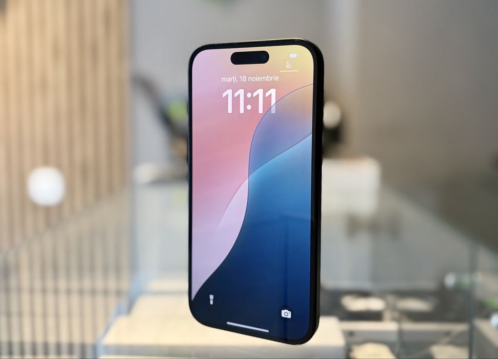 **ATS GSM**ID66972 iPhone 15 128Gb Black  / Baterie88% / Garantie