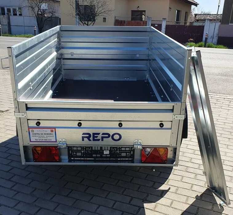 Remorca Repo 750kg cu obloane duble