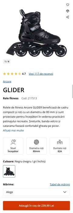 Role arcore glider