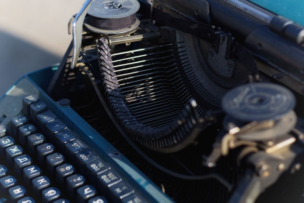Пишущая машинка 80-e