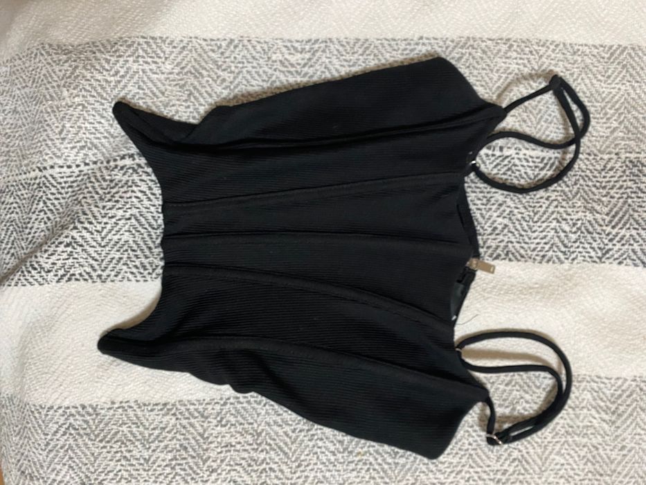 Потник бюстие черно