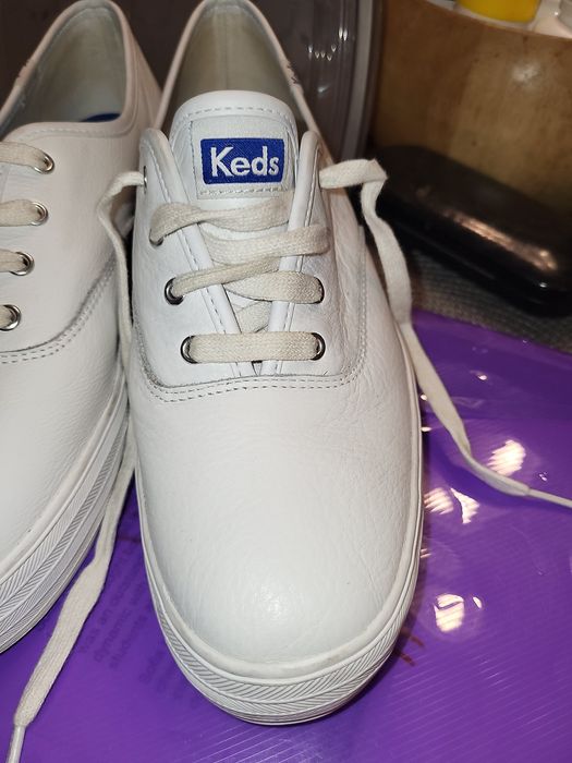 Нови  KEDS  на  известната марка от истинска кожа