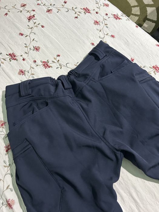 Тактически мъжки зимен панталон - син