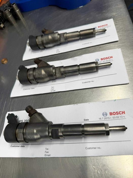 Втора употреба дюзи Bosch 0445110076 [тествани, готови за монтаж) Citroen / Peugeot / Fiat 2.0 HDi / JTD