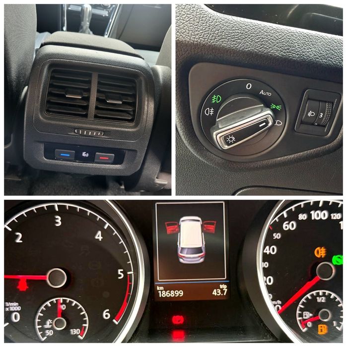 Touran 7 Locuri, an 2017, DSG, RAR Efectuat, 2.0 TDI, Euro 6