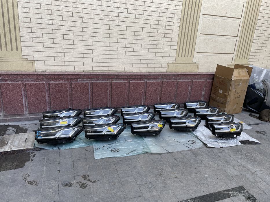 Hyundai Kia Byd va Mercedes Бампер экран фара туманка капот багач  бор