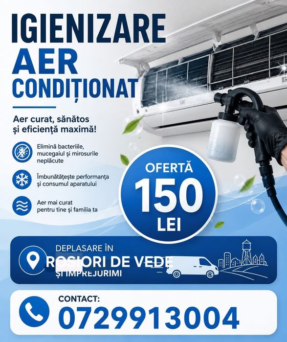 Montaj aer conditionat / incarcare freon/ si igienizare