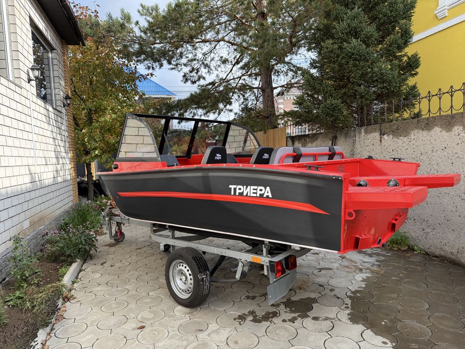 Триера 420 с прицепом