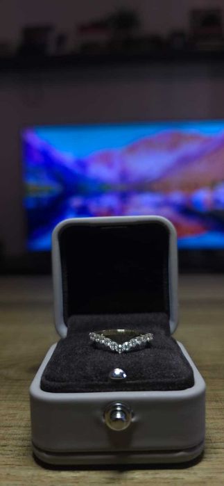 Inel de logodna Teilor aur 18k cu diamante