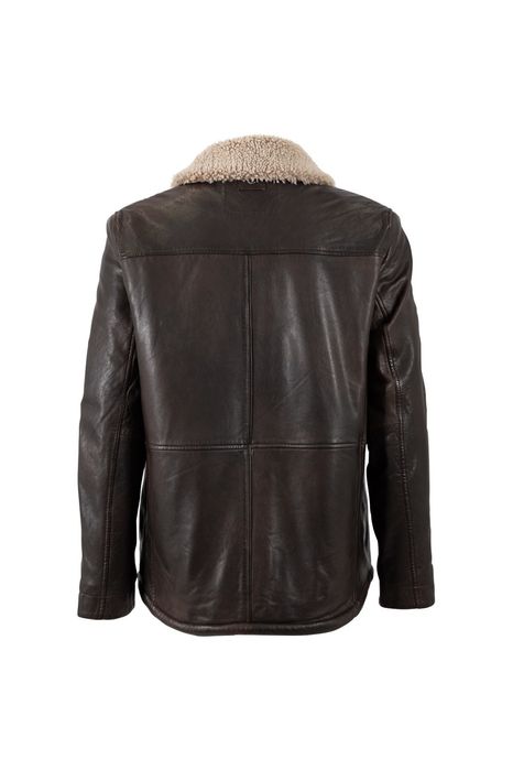 Geaca de Iarna Imblanita Piele Barbati Mauritius Maro MMNuuko