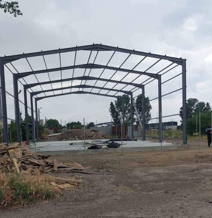 Schimb hală metalica