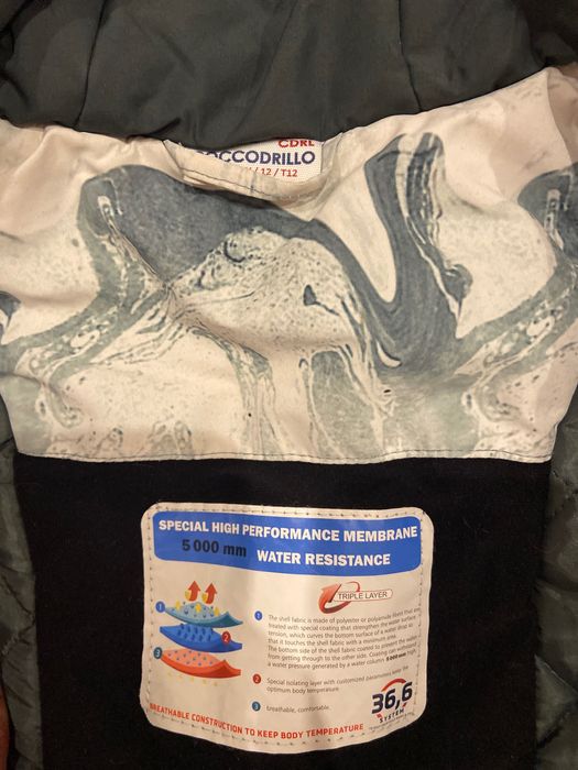 Geacă ski Coccodrillo 152 băieți 11-12 ani