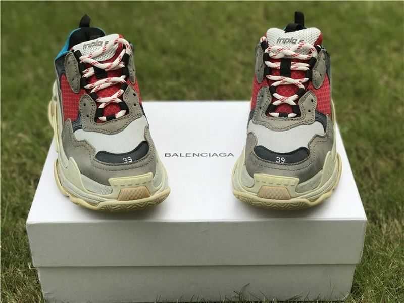 Balenciaga Triple S - Tan/Brown/Grey