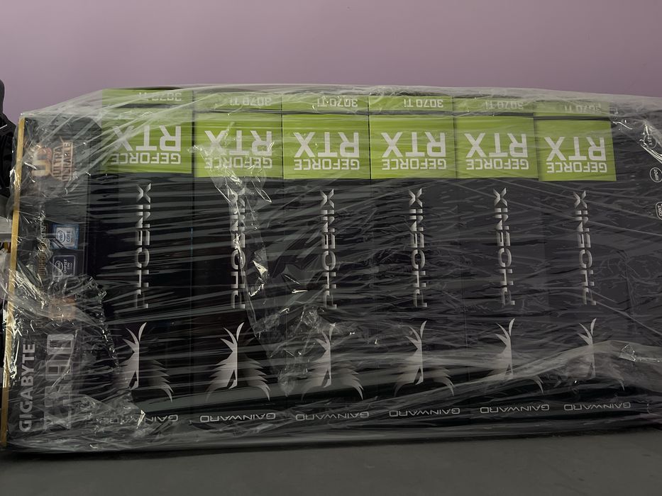 GPU mining rig – 6x RTX (цял комплект, работила е само 3-4 месеца)