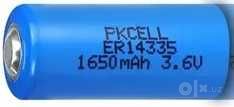 Перезаряжаемая литиевая батарея Li-DZ 14500/1500mAh 3,7V