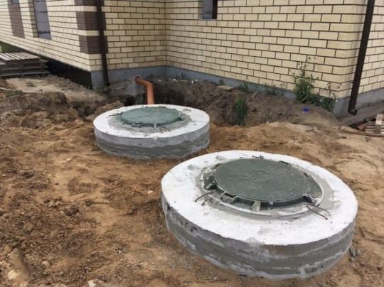 СЕПТИК установка. Септик под ключ.