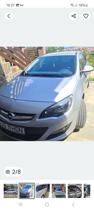 Vând Opel Astra  J ecoflex