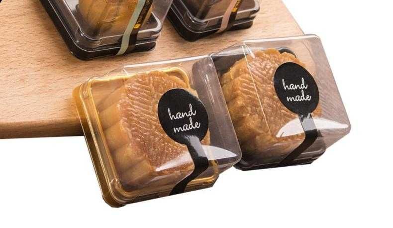 Самоклейки на упаковку тортов и десертов