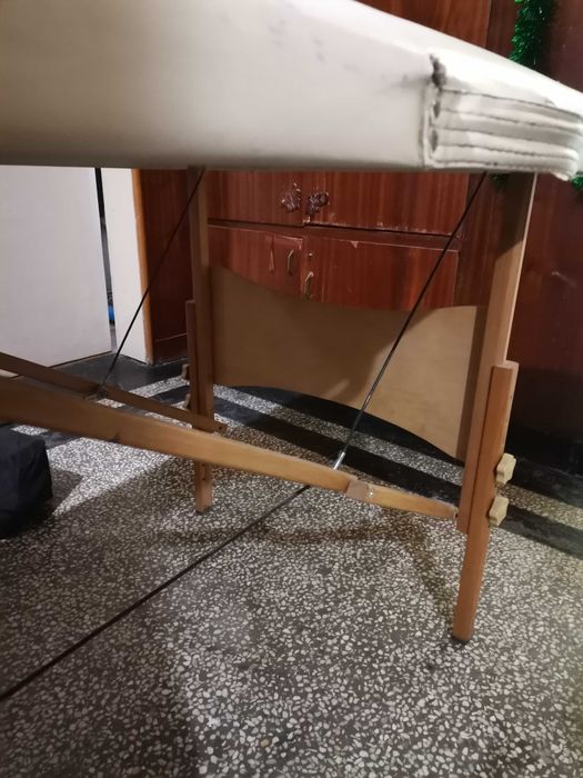 Сгъваемо Масажно легло 186x70cm (по-широкo от стандарта)