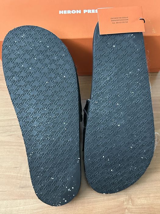 Heron Preston велурени чехли